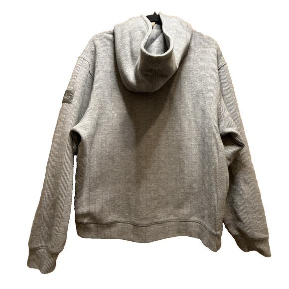 Alo Yoga Men's Glenplaid Colosseum Hoodie Gray Plaid Style M3192R - Picture 2 of 9